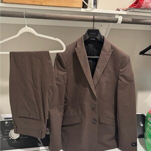 Express Men's Brown Suit